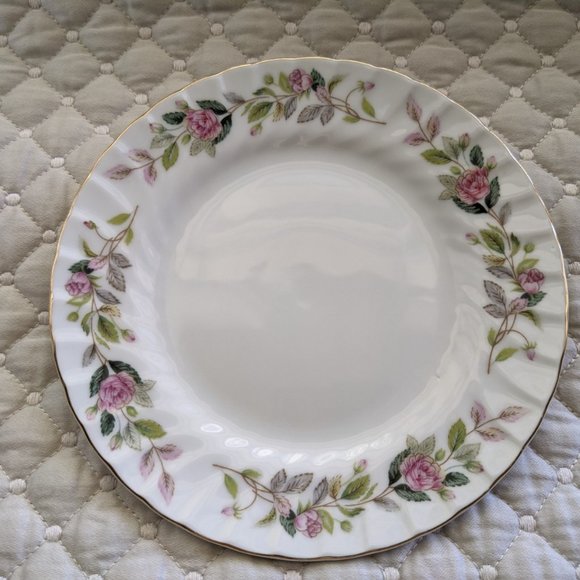 Regency Rose Tea Cup, Saucer Dessert Plate by Creative Fine China - Picture 3 of 12